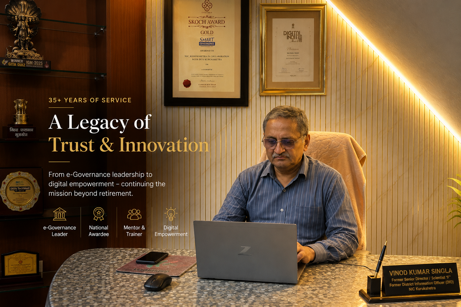 Vinod Kumar Singla — A Legacy of Trust & Innovation